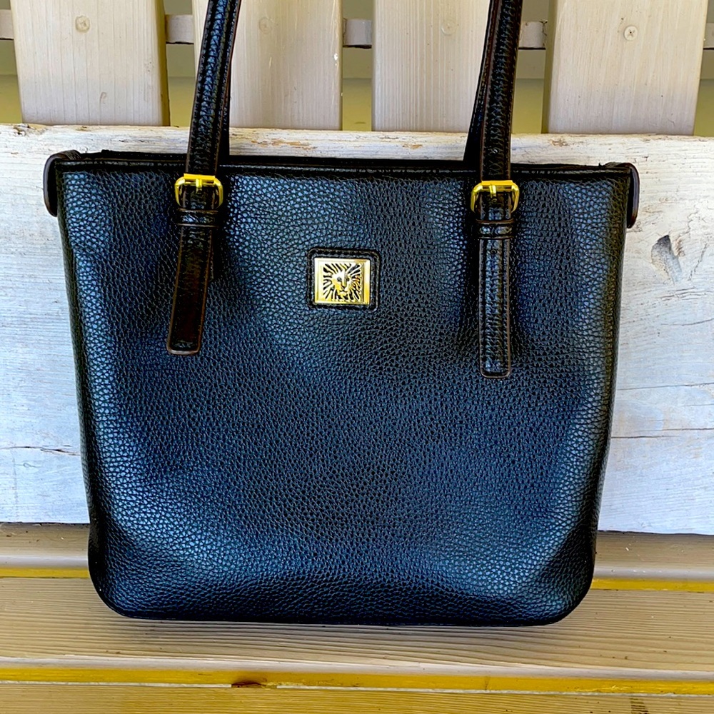 Anne Klein Black Handbag Purse